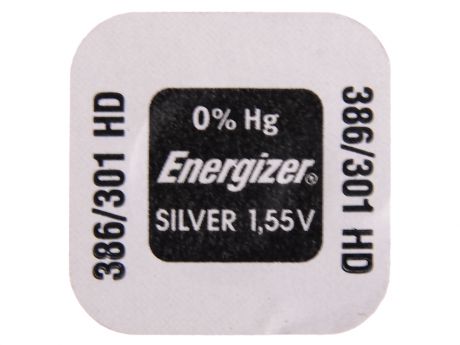 Батарейки Energizer Silver Oxide 386/301 1шт. (635707)