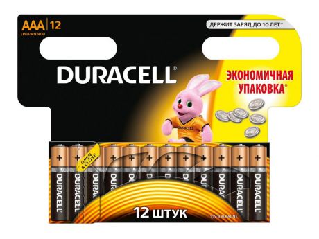 Батарейки DURACELL LR03 MN2400 -12BL BASIC (AAA) блистер 12шт.