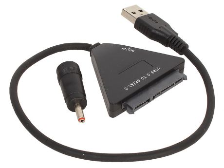 ORIENT UHD-512, адаптер USB 3.0 to SATA 6Gb/s (ASM1153E, поддержка UASP) SSD & HDD 2.5"/3.5", гнездо доп. питания 12В, кабель подключения USB Type-A