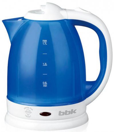 Чайник BBK EK1755P белый/голубой