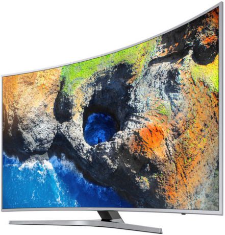 Телевизор Samsung UE55MU6500U LED 55" Silver, 16:9, 3840x2160, USB, RJ-45, HDMI, AV, DVB-T2, C, S2