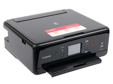 МФУ Canon PIXMA TS6140 black (струйный, принтер, сканер, копир, 4800dpi, Bluetooth, WiFi, AirPrint, duplex, Сенсорный дисплей)