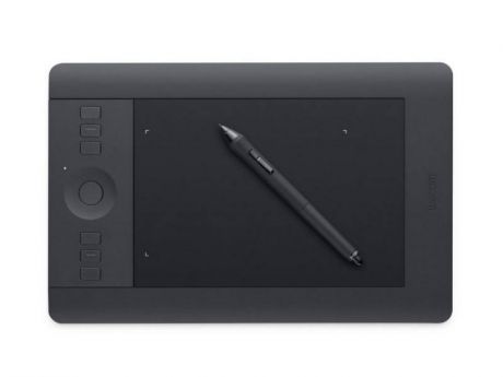 Графический планшет Wacom Intuos Pro PTH-451-RUPL USB черный