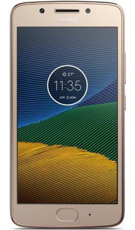 Смартфон Motorola G5S XT1794 32Gb золотистый моноблок 3G 4G 2Sim 5.2" 1080x1920 Android 7.1.1 16Mpix