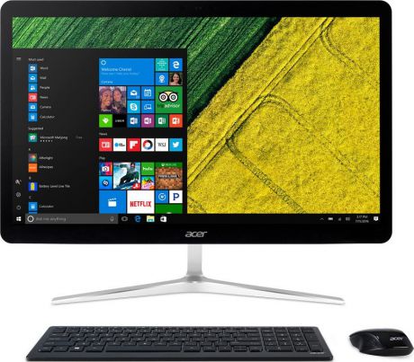 Моноблок Acer Aspire U27-880 (DQ.B8RER.001) i7-7500U (2.7) / 8Gb / 2Tb / 27" FHD TN Touch / HD Graphics 620 / Win 10 / Silver