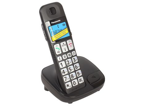 Телефон DECT Panasonic KX-TGE110RUB АОН, Caller ID 20, Эко-режим, Память 50, Black-List