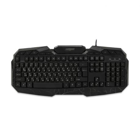 Клавиатура игровая CBR KB 875 Armor Black USB Проводная, 114 клавиш