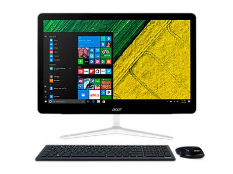 Моноблок Acer Aspire Z24-880 (DQ.B8TER.013) i7-7700T (2.9)/8GB/2TB/23.8" 1920x1080/NV GF940MX 2GB/DVD-SM/BT/Win10 Silver