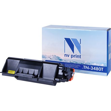 Картридж NV-Print TN-3480T черный (black) 8000 стр. для Brother HL-L5000/5100/5200/6250/6300/6400 / DCP-L5500/6600 / MFC / L5700-5750