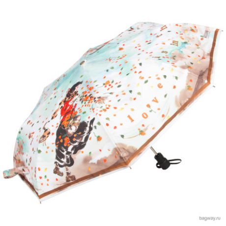 Зонт Moschino Umbrellas M 252-OCL Love is in the wind Grey