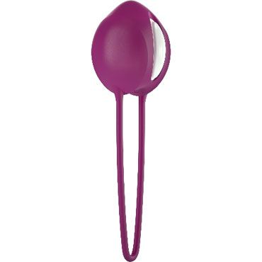Fun Factory Smartball Uno, фиолетово-белый Вагинальный шарик со смещенным центром тяжести