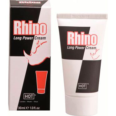 Hot Rhino Long Power Cream, 30 мл Крем для мужчин, продлевающий эрекцию