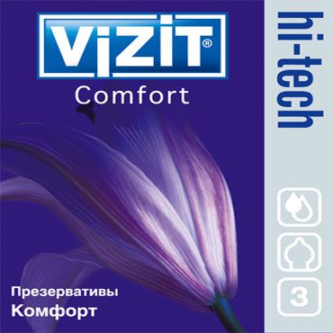 Vizit Hi-Tech Comfort Презервативы анатомической формы