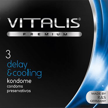 Vitalis Delay & Cooling Презервативы с охлаждающим эффектом