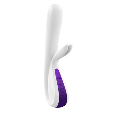 Ovo K5, бело-фиолетовый Вибратор с клиторальным стимулятором