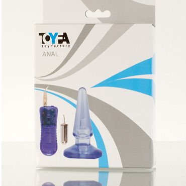 Toyfa вибровтулка Анальная, водонепроницаемая