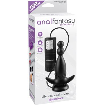 Pipedream Anal Fantasy Collection Vibrating Anal Anchor Анальная вибровтулка с выносным пультом управления