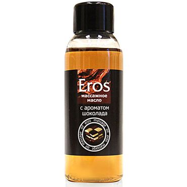 Bioritm Eros, 50мл Массажное масло с ароматом шоколада