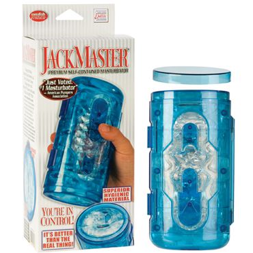 California Exotic Jack Master, синий Премиум-мастурбатор для мужчин