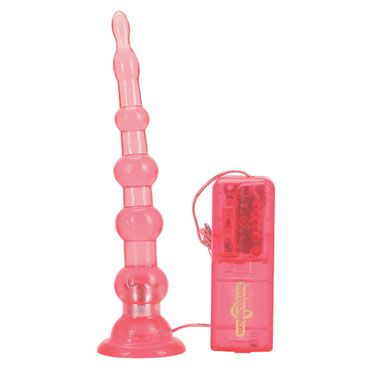 Gopaldas Joy Toy 9 розовый Анальная елочка с вибрацией