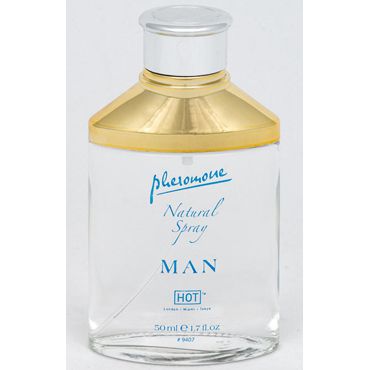 Hot Man Natural Spray, 50 мл Спрей для мужчин с феромонами