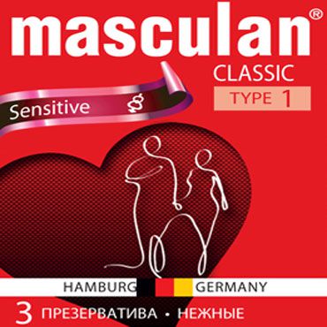 Masculan Classic Sensitive Презервативы классические