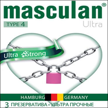 Masculan Ultra Strong Презервативы особо прочные