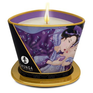 Shunga Massage Candle, 170мл Массажная свеча, экзотические фрукты