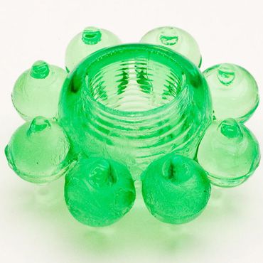 Toyfa кольцо, зеленое Гелевое, эрекционное
