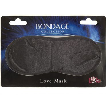 Lola Toys Bondage Love Mask, черная Маска на глаза