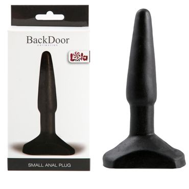 Lola Toys Back Door Small Anal Plug, черная Маленькая анальная пробка