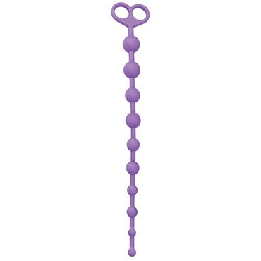 Toyz4lovers Silicone Anal Juggling Ball, фиолетовая Анальная цепочка