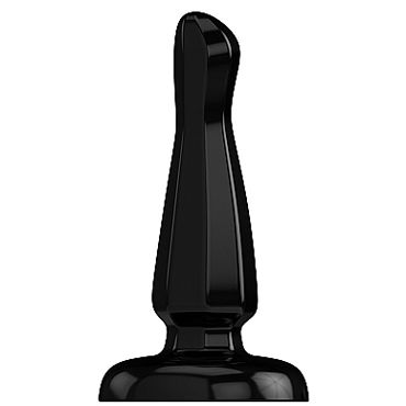 Shots Toys Bottom Line Butt plug Model 3, 13 см черная Анальная пробка