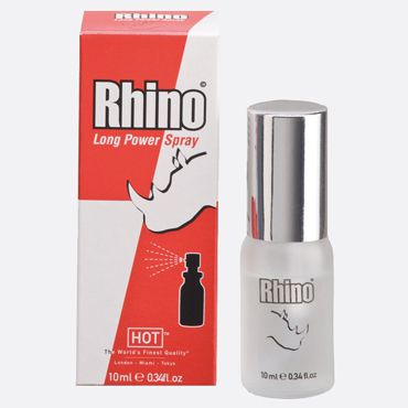Hot Rhino, 10мл Продлевающий спрей для мужчин