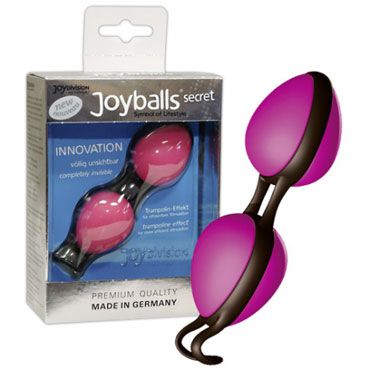 Joydivision Joyballs Secret, розовые Вагинальные шарики эргономичной формы