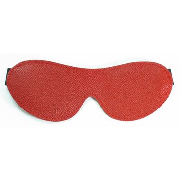 BDSM Арсенал маска на глаза, красная С эластичным ремешком