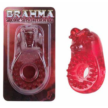 Gopaldas Brahma Cock Ring красный Толстое эрекционное кольцо