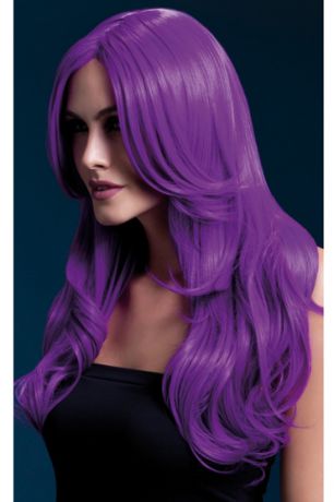 Fever Khloe Wig Neon Purple Парик, с длинными волосами