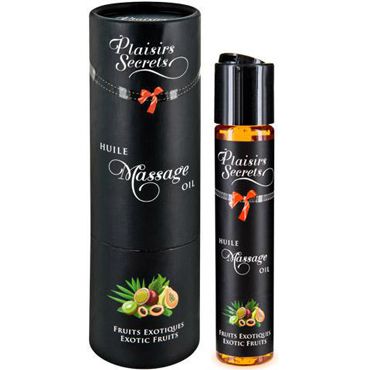 Plaisirs Secrets Massage Oil Exotic Fruits, 59мл Массажное масло Экзотические фрукты
