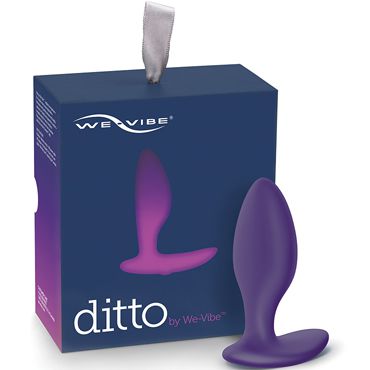 We‑Vibe Ditto, фиолетовый Перезаряжаемая анальная пробка