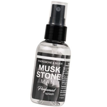 Natural Instinct Musk Stone Man, 50 мл Парфюм для нижнего белья с феромонами и ионами серебра