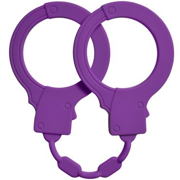 Lola Toys Stretchy Cuffs, фиолетовые Силиконовые наручники