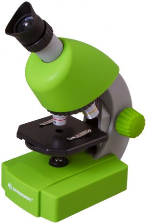 Микроскоп Bresser (Брессер) Junior 40x-640x, зеленый
