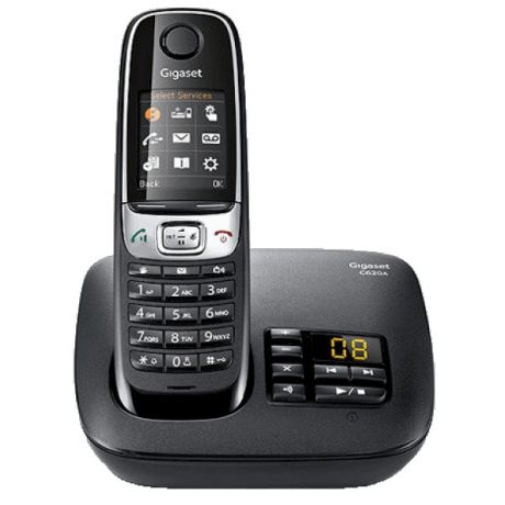 Телефон беспроводной DECT Gigaset C620A Shiny Black