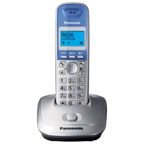 Телефон беспроводной DECT Panasonic KX-TG2511RUS Silver