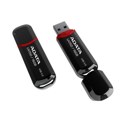USB Flash накопитель A-Data UV150 USB 3.0 Black AUV150-32G-RBK
