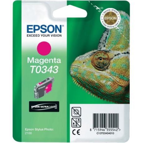 Чернильный картридж Epson C13T03434010 Magenta