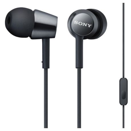 Наушники с микрофоном Sony MDR-EX150AP Black