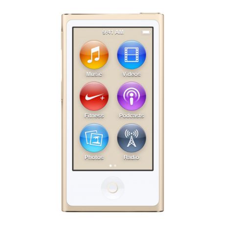 MP3 плеер Apple iPod Nano 7G 16Gb Gold MKMX2RU/A