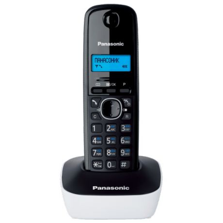 Телефон беспроводной DECT Panasonic KX-TG1611RUW White